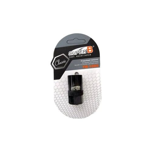 Super B TB-1085 Freewheel remover tools for Shimano MF freewheels / Use with 21mm wrench or 1/2"Dr. ratchet wrench