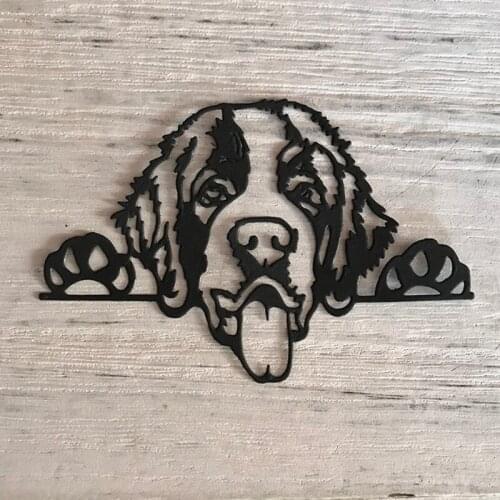 R58E Tired Puppy Metal Cutting Dies Stencil Scrapbooking DIY Album Stamp Paper Card Embossing Decoration Craft