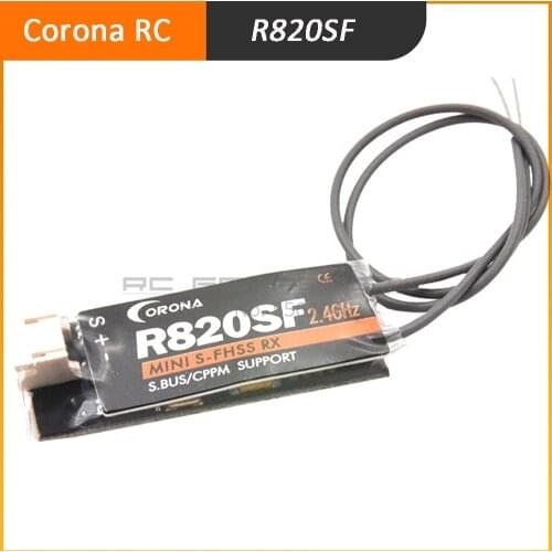 R820SF 2.4GHz S-FHSS/FHSS Compatible Mini Micro S.bus Receiver for RC Drone