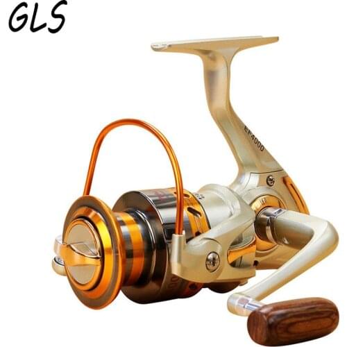 Fishing wheel 1000 - 7000 Fishing Reel 13 Ball Bearings 5.5 : 1 Fishing Spinning Reel Foldable Exchangable Reel Handle For