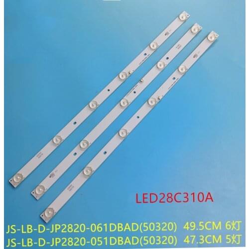 TV backlight bar LED28C310A JS-LB-D-JP2820-061/051DBAD