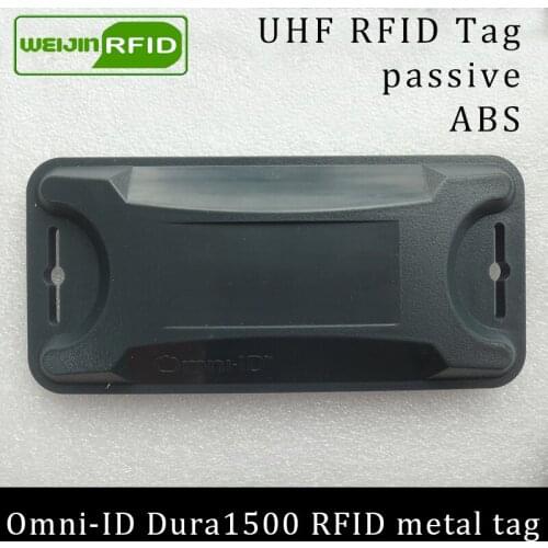 UHF RFID anti-metal tag omni-ID Dura 1500 dura1500 915mhz 868m Alien Higgs3 EPCC1G2 6C durable ABS smart card passive RFID tags