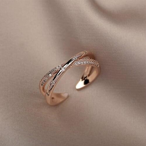 Женские золотые кольца WJBYRZI China At AliExpress