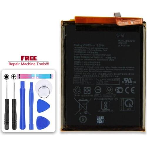 4000mAh/3920mAh C11P1805 Battery For ASUS Zenfone Max ( m2 ) zb632kl zb633kl M2 Dual SIM Bateria + Free tool