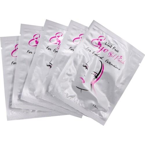 50 pairs Lint Free Eye Pads Eyelash Under Eye Pads Lash Eyelash Extension Patches Free Shipping