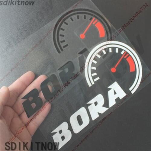 Car Dash borad Decal Speed Sticker Styling Front windshield Decoration For volkswagen bora mk4 2009 2000 2001 accessories