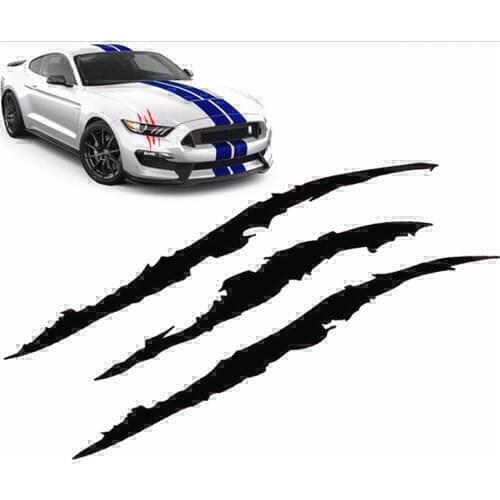 Car Claw Mark Light Eyebrow Sticker Waterproof for Kia ProCeed Optima K900 Sportage Sorento Sedona