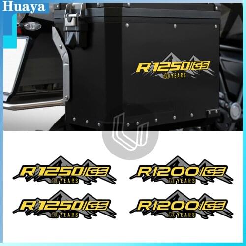 Motorcycle Sticker Case for BMW Motorrad Aluminum Box R1200GS R1250GS Adventure