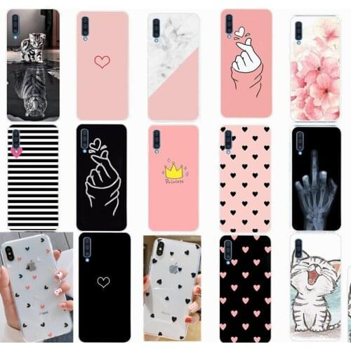For Samsung Galaxy A50 Case Fashion Soft TPU silicone Back Cover For Samsung A30 A20 A50S A10 A10S S20 Plus Ultra A71 A51 Cases
