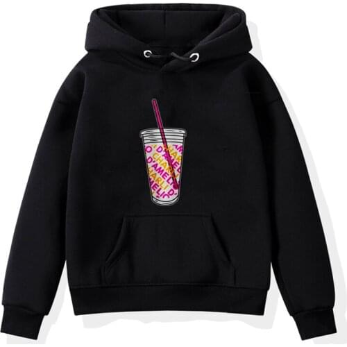 Charli D'Amelio Print Long Sleeves Kids Hoodies Clothes Tops Boys Girls Sweatshirt Winter Spring Autumn Child Hoodies Sweatshirt