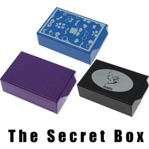 The Secret Box Magic Tricks Close Up Magia Box Change Things In The Empty Box Magie Mentalism Illusion Gimmick Prop Toys for Kid