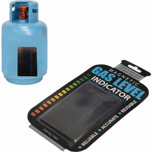 DANIU Magnetic Gas Cylinder Tool Gas Tank Level Indicator Propane Butane LPG Fuel Gauge Caravan Bottle Temperature Measuring