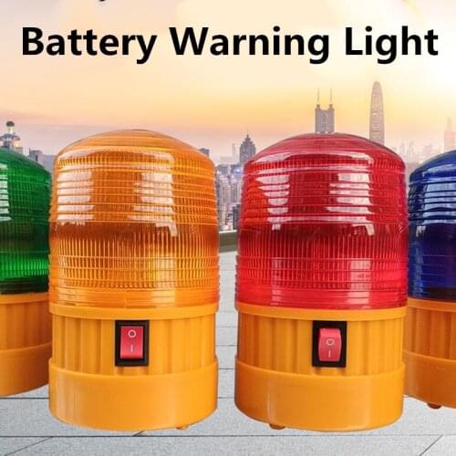 LTD-5088 Red Yellow LED Warning Light Battery Flashing Strobe Alarm Lighting With Magnet Base