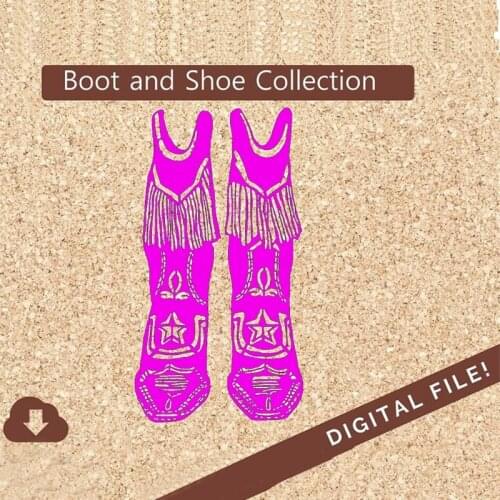 Shoe Boot Metal Cutting Dies Stencil DIY Scrapbooking Album Paper Card Template Mold Embossing Craft Decoration