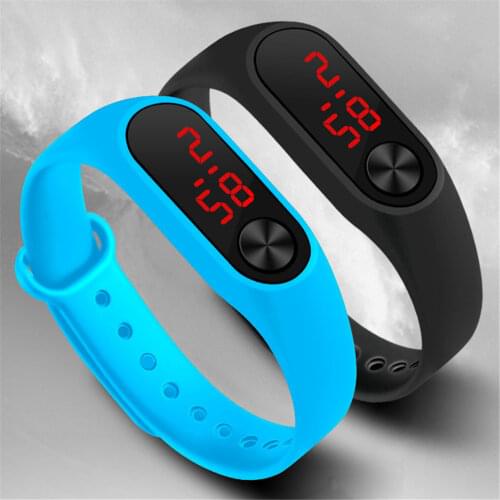2019 New Fashion Digital Sport Watch Casual Silicone Watches Bracelet Clock Men Women Unisex Wristwatch drop shipping