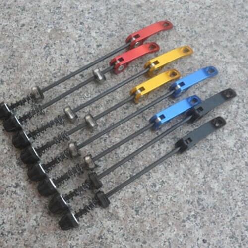 New High Quality Multi-color Useful Cycling Quick Release Wheel Skewers Bike A Pair Cycling Mountain Bicycle MTB Road#263845