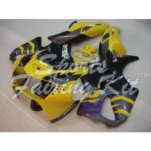 Motorcycle Fairing for CBR 919RR 1998 - 1999 Yellow Black Abs Fairing CBR919RR 99 Fairings CBR 919RR 1998