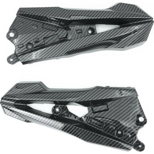Fit For KAWASAKI 2013-2016 Z800 Side Mid Engine Bracket Panel Fairing Carbon Fiber