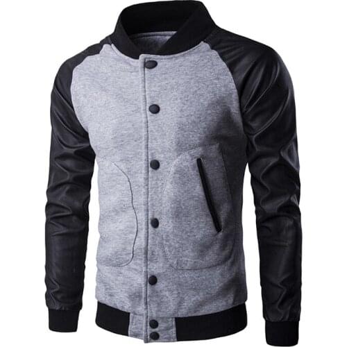 New Mens/Mens Baseball Jacket 2019 Fashion Design Mens Slim College Team Jacket Elegant Brand