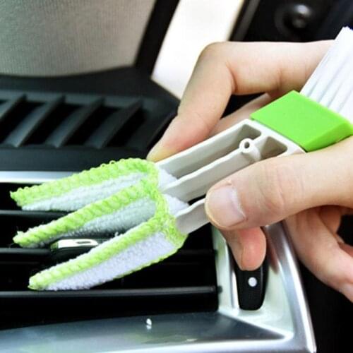 Car Auto Brushes Keyboard Dust Collector Cleaning Brushes Window Blinds Cleaner Detailing Cleaning Accessories