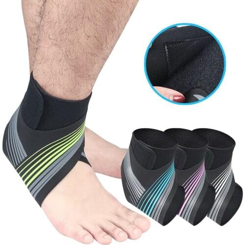 Sport Ankle Support Protector Football Basketball Ankle Brace Protective Tobillera Deportiva Elastic Bandage Ankle Fixing