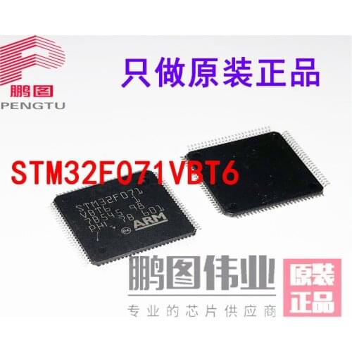 STM32F071VBT6 STM32F071 32 bit microcontroller LQFP100 genuine original can Penhold