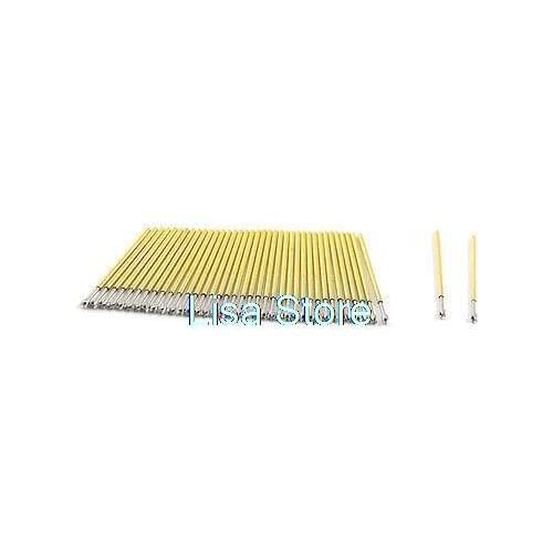 100+-2% x P50-Q2 0.8mm Dia 4-Point Crown Tip Spring PCB Testing Probes