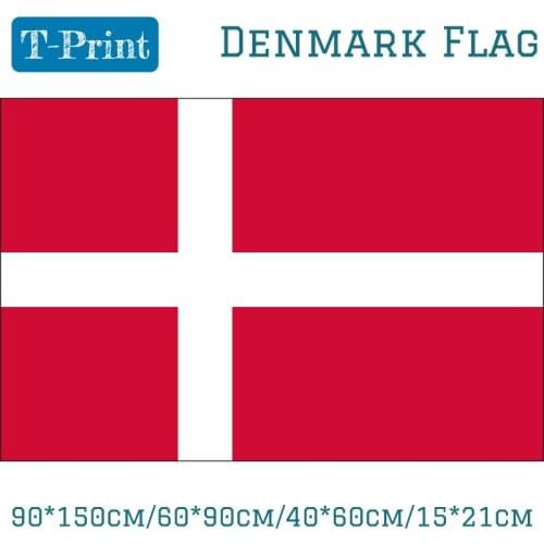 15PCS Flag National Flag 3x5ft Polyester Banner * Denmark 90*150cm/60*90cm/40*60cm/15*21cm Outlast Decoration Printed Illinotech