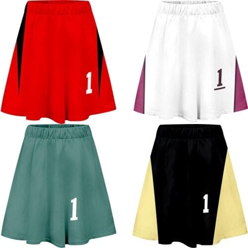 Anime Haikyuu Skirts Girls Aoba Johsai High School Hinata Shoyo Cosplay Mini Skirt Oikawa Tooru College Women Clothing Miniskirt
