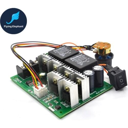 DC Speed Motor Controller Forward Reverse 10-50V 40A 60A For Brush Motor Reversing Control 0% - 100