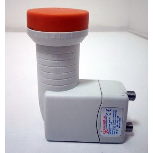 Twin LNB SR-3602W free shipping Best Signal digital HD Universal KU Band High Gain Low noise satellite Dish LNB