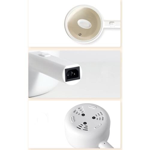 Electric Hot Pot,Non-Stick Pan Noodles Cooker 1.5L Mini Pot for Steak