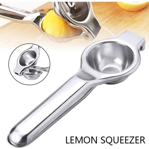 Kitchen Lemon Squeezer Manual Hand Press Orange Juicer Fruit Juice Reamers Stainless Steel For DIY Lemon Juice