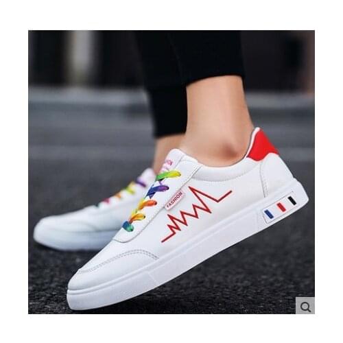 2020 Hot Spring White Shoes Men Shoes Mens Casual Shoes Fashion Sneakers Street Cool Man Footwear Zapatos De Hombre 39-44