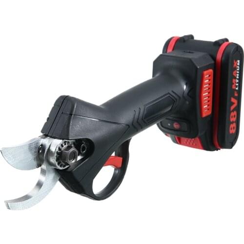 Cordless Rechargeable Electric Pruning Shears 88VF Secateur Branch Cutter Scissor With Battery Garden Pruner Cutting Tool
