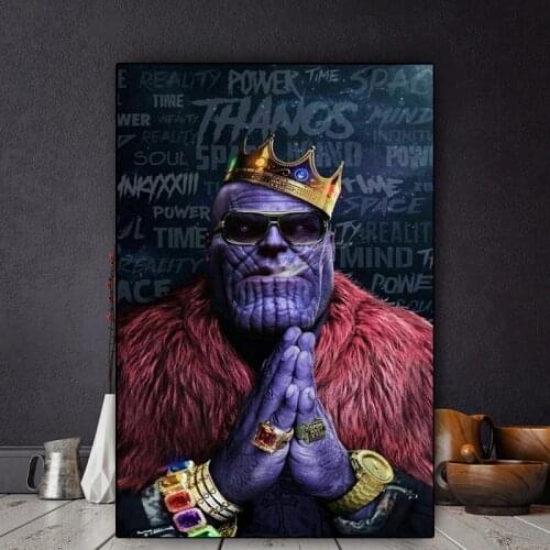 King of The Powers Ignite Quintessence Abstract Canvas Art Posters & Bring Forthrightness Wall Art Canva Posters for Home Decor