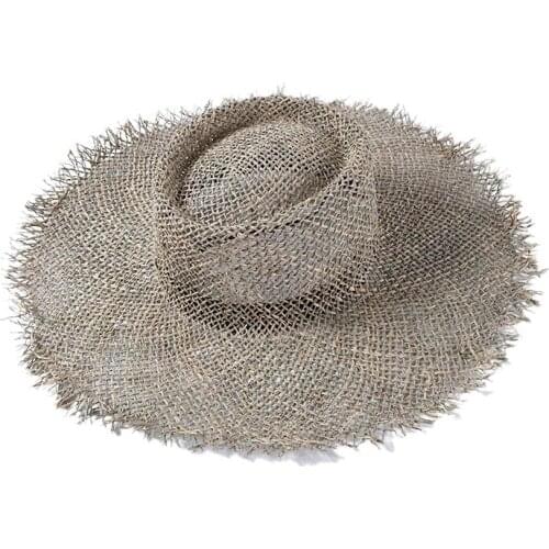 Fashion Breathable Green Straw Beach Sun Hats For Women Hat Size 56-57 Cm Cool Ladies Summer Hat Straw Green