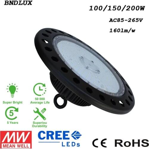 Modern Led Round High Bay, Ip65 Industrial 100 Watt 120 Watt 150 Watt 200 Watt Led High Bay Light