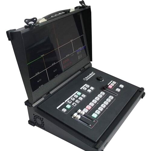 KUANI Devicewell HDS9106 Video switcher with monitor 6 Channel Guide 4 SDI+2 HDMI Switcher