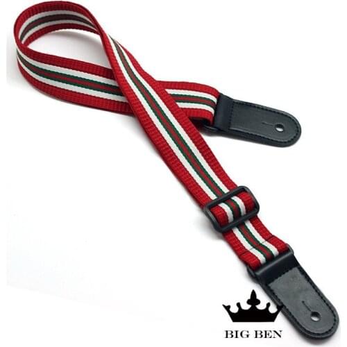 Free shipping small black and white small guitar straps, Ukulele cotton straps, guitar parts