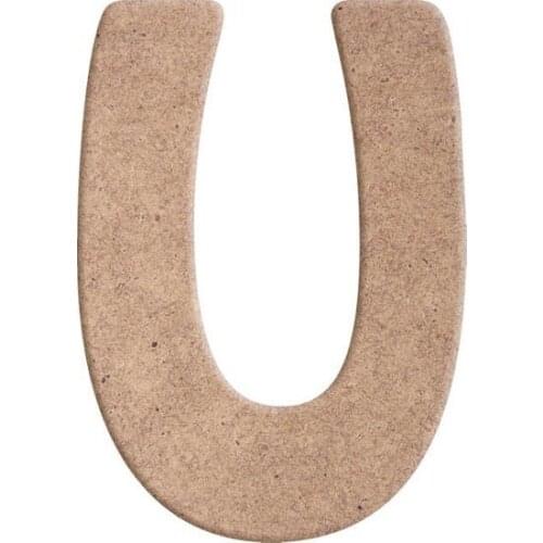DH25 Wall ''u'' Letter CODE: DH25 paintable decorative objects декоративные предметы под роспись