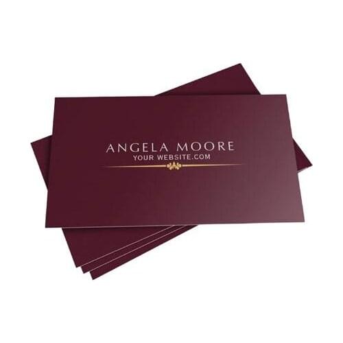 Custom Luxury Recycled Art Paper Business Cards