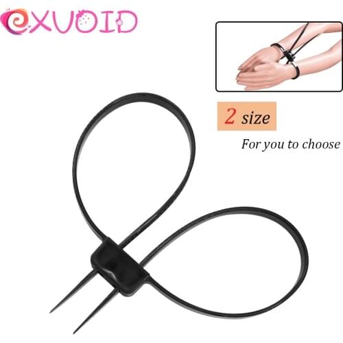 EXVOID Ankle Cuff Sexy Restraints Bondage Sex Toy For Couple Orgasm Erotic Accessories One Time Handcuffs Sex Shop BDSM Bondage