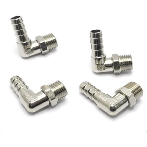 Free Shipping 90 degree Hose Pipe Fitting For Whirlpool Thread 3/8" (DN10)