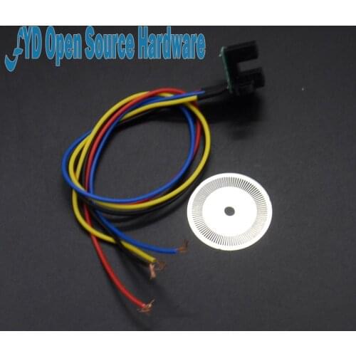 Photoelectric Speed Sensor Encoder Coded Disc code wheel for Freescale Smart car