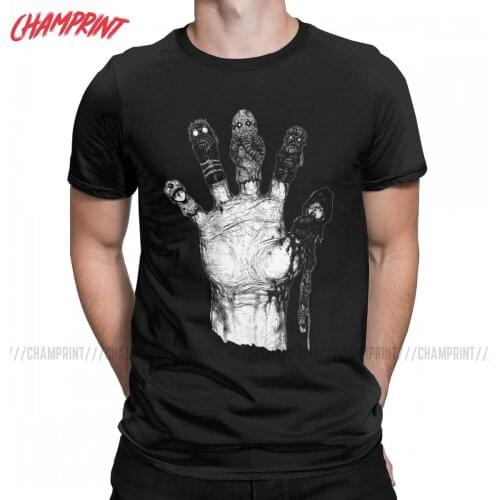 Dorohedoro Kaiman T-Shirts Men Anime Novelty Cotton Tee Shirt O Neck Short Sleeve T Shirt Big Size Clothes