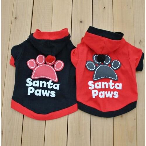 Dog Paw Shirt XXS Dog Clothes Cheap Clothes Puppy Tshirt Footprints Pet Clothes Summer Costume Soft Vest For Small Puppy E