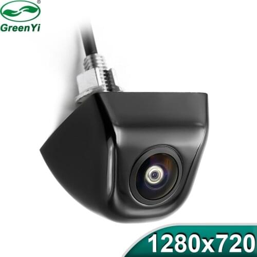 HD 1280*720P Starlight Night Vision Fisheye Lens Vehicle Reverse Backup Rear View AHD Camera For IPS Android DVD AHD Monitor
