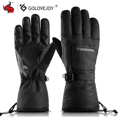 Motorcycle Gloves Snow Outdoor Sport Women Men Waterproof Warm Snowmobile Motorcycle Touch Screen Motorcycle Gloves