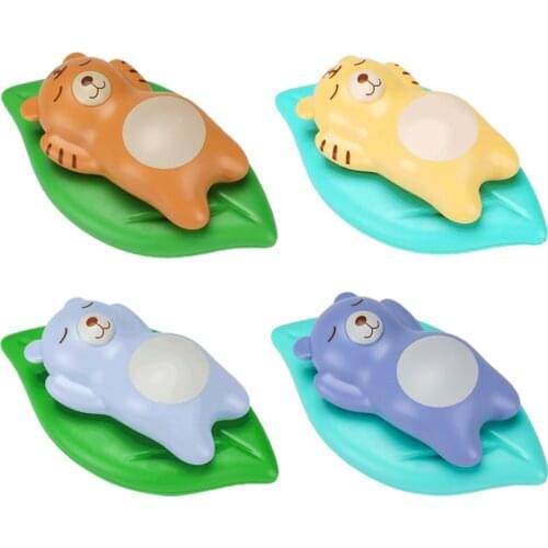 Cartoon Wind-up Lying Tiger Dabbling Pool Bath Toys Gift Party Favors Birthday Gift for Kids